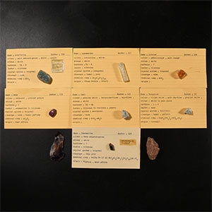 Natural History - Historic Mineral Specimen Collection