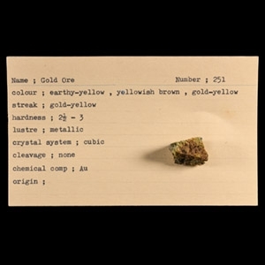 Historic Gold Ore Specimen