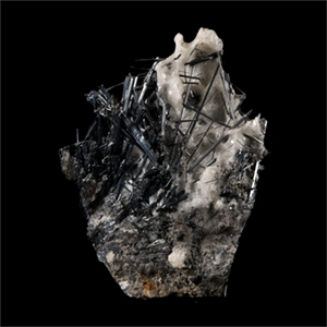 Natural History - Historic Manciano, Tuscany Stibnite Mineral Specimen