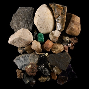 Natural History - Mixed Mineral Specimen Group