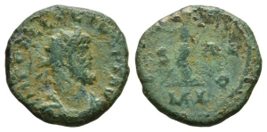 Allectus, Romano-British Emperor BI Antoninianus.
