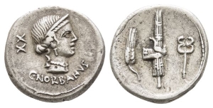 C. Norbanus AR Denarius.