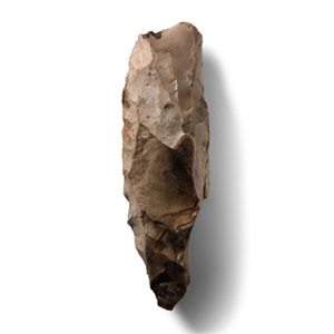 Stone Age Knapped Grey Flint Pick
