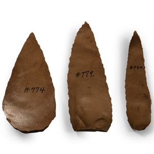 Stone Age Knapped Chert Tool Group