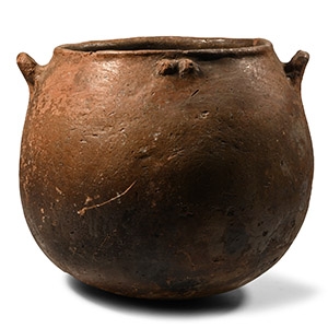 Very Large Cypriot Red Burnished Ware Cooking Pot