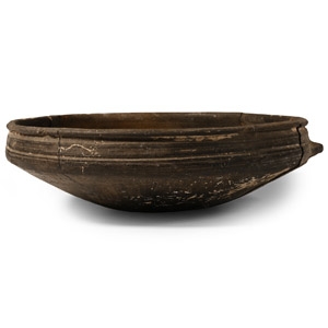 Cypriot Grey Ware Pottery Bowl