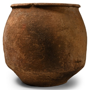 Large Cypriot Buff Ware Storage Bowl