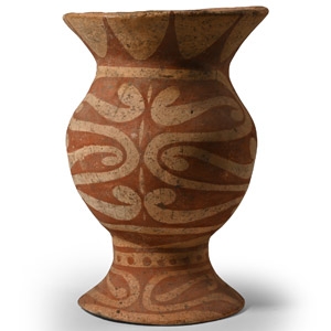 South East Asian Ban Chiang Period Painted Chalice