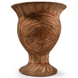 South East Asian Ban Chiang Period Painted Chalice