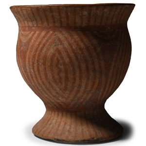 South East Asian Ban Chiang Period Painted Chalice