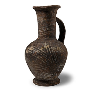 Cypriot Brown Ware Base-Ring Terracotta Jug