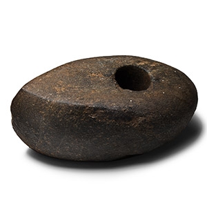 Stone Age Pierced Boat-Shaped Axehead