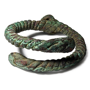 Luristan Bronze Twisted Arm Ring