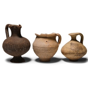 Greek and Roman Terracotta Juglet Group