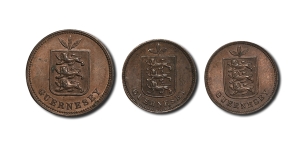 Channel Islands. Guernsey, AE Double Group.