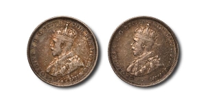 Australia. George V AR Shilling Group.