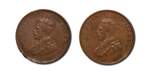 Australia. George V AE Penny Group.