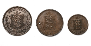 Channel Islands. Guernsey, AE Double Group.