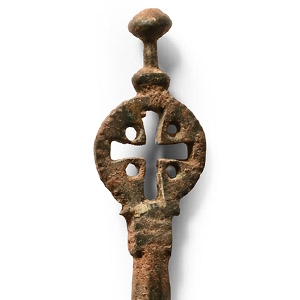 Norman Bronze Key Shank with Cross