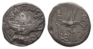 The Triumvirs, Mark Antony AR Denarius.