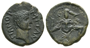 Augustus AE 25mm of Panormus, Sicily.