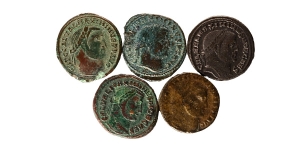 Maximinus II AE Follis Group.