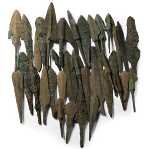 Luristan Bronze Arrowhead Collection