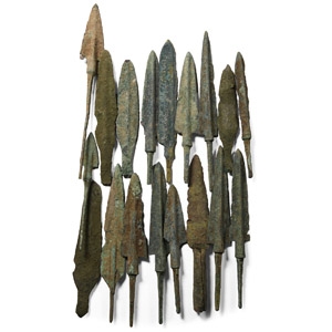 Luristan Bronze Arrowhead Collection