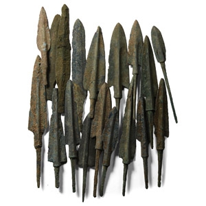 Luristan Bronze Arrowhead Collection
