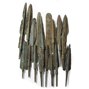 Luristan Bronze Arrowhead Collection