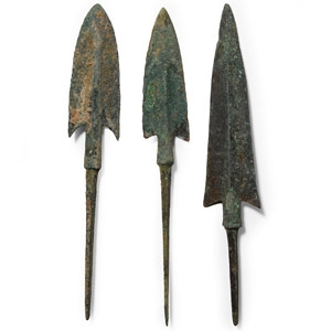Luristan Bronze Arrowhead Point Group