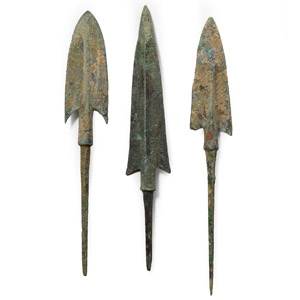 Luristan Bronze Arrowhead Group