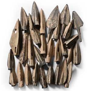 Greek Bronze Arrowhead Collection