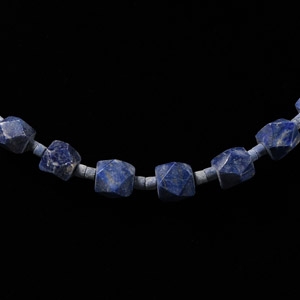 Bactrian Style Lapis Lazuli Bead Necklace String