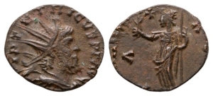 Tetricus I BI Antoninianus.