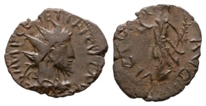 Tetricus I, Romano-Gallic Emperor BI Antoninianus.