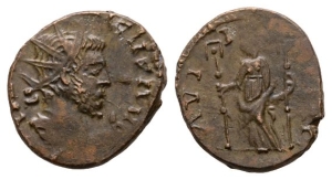 Tetricus I BI Antoninianus.