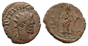 Tetricus I, Romano-Gallic Emperor BI Antoninianus.