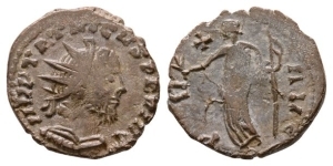 Tetricus I, Romano-Gallic Emperor BI Antoninianus.