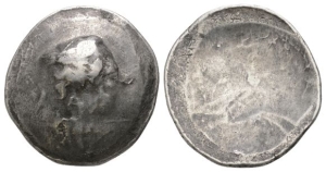 Celts in Lower Danube AR Tetradrachm.