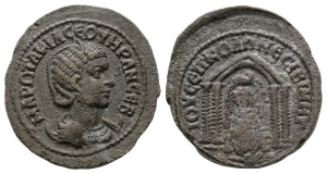 Otacilia Severa AE 27mm of Nisibis, Mesopotamia.