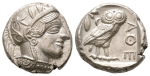 Attica, Athens AR Tetradrachm.