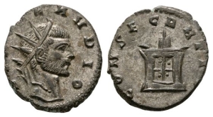 Divus Claudius II Gothicus BI Antoninianus.