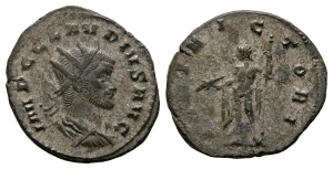 Claudius II Gothicus BI Antoninianus.