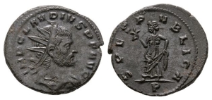 Claudius II Gothicus BI Antoninianus.