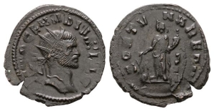 Claudius II Gothicus BI Antoninianus.