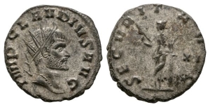 Claudius II Gothicus BI Antoninianus.