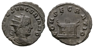 Divus Valerian II BI Antoninianus.