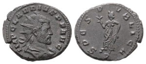 Claudius II Gothicus BI Antoninianus.