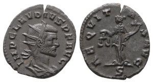 Claudius II Gothicus BI Antoninianus.
